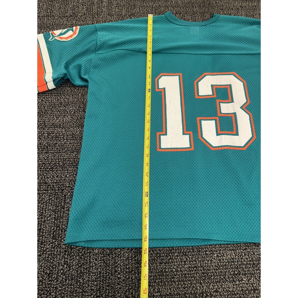 Vintage 90s NFL Dan Marino #13 Logo 7 Jersey XXL - Picture 8 of 9